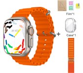 2025 New HK9 Ultra 2 Smartwatch Bluetooth Call Voice Assistant Information Reminder Screen Pointer Compass AMOLED Compatible with Android IOS Smartwatch