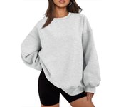 Loose Pullover Trend Baggy Plain Female Top Sport Y2k Vintage Long Sleeve Women's Sweatshirts Style On Promotion Nice Color Xxl