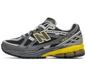 Leten Authentic  NB 1906R Dark gold yellow / Gray Black Men Women Sneakers Work shoes