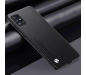 Lujo pu Funda de cuero para Samsung Galaxy A51 A71 4G contraportada mate silicona protección completa caja del teléfono para Sam