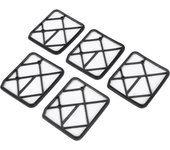 5 Pack Air Filter for OLEO MAC 61200025BR Sparta 37, 38, 42, 44, 370, 380, 440