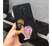 For Redmi 9 Case Girl Child Soft Silicone Phone Cover For Xiaomi Redmi 9 Redmi9 Protective Back Cover Bumper