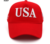 Nuevo 45-47 Donald Trump 2024 Gorras de béisbol rojas Tamaño grande EE. UU. Snapback Presidente Sombrero Bordado Venta al por mayor Envío de la gota Sombreros