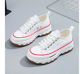 Zapatillas De Lona Clásicas Para Mujer, Zapatillas Deportivas, Zapatillas Casual Para Mujer