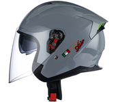Casco de moto homologado 3c para hombre y mujer, medio casco para todas las estaciones, casco de invierno.