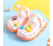 Novedad de verano, zapatos con agujeros para bebé, sandalias de playa antideslizantes y suaves para niños y niñas de 1 a 5 año