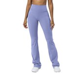 Female Trousers Sports Skinny Solid Women's Flare Pants Clothing Nylon Original Autumn Cotton Trends 2025 Outfits