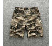 Pantalones cortos de camuflaje para hombre, pantalones cargo, ropa exterior cómoda, pantalones juveniles de moda