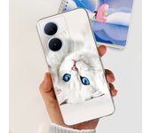 Transparent Soft TPU Slim Phone Cover For Vivo V29 Lite 5G V 29 Lite Back Case Child Fashion Cute Animals Cartoon Shell V29 Lite
