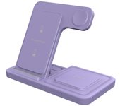 Estación De Carga Rápida Para IPhone 15, 14, 13, 12, 11, Watch 9, 8, 7, 6, 5, SE, AirPods Pro 2, 3