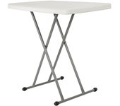 Mesa plegable mesa plegable mesa de plástico balcón mesa de camping mesa de fiesta 50x76cm