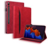 For Samsung Galaxy Tab S8 Ultra Case 14.6'' Luxury PU Leather Wallet Tablet Funda For Galaxy Tab S8 Ultra Case SM-X900 X906