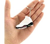 3D Mini 3D Sports Shoes Keychain Basketball Shoes Keychain Finger Skateboard Accessories Men's and Women's Trendy Pendant