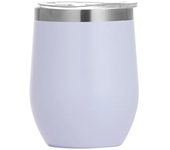 12oz Double Layer Stainless Steel Egg Cup with Lid Red Wine Coffee Kitchen & Dining Room