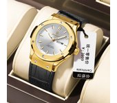 Reloj de hombre nuevo waterproof lujo casual reloj de cuarzo