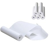 A4 Papel Térmico Continuo de Secado Rápido, Texto Negro, Caja de 2 rollos. Compatible con impresoras térmicas portátiles A4