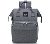 Bolsas de pañales para mamá, bolsa colgante para cochecito de bebé, mochilas para pañales de gran capacidad con cambiador