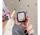 Smart Watch Case for Tempered Glass Compatible for Apple Watch 41mm 45mm  SE Iwatch Series 1 2 3 4 5 6 7 8 SE Casing Cover