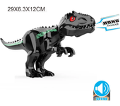 Bloques de construcción de Jurassic World 2 para niños, bloques de construcción de dinosaurios, tiranosaurio Indominus i-rex, ju