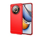 For Realme 11 Pro 5G Case Bumper Anti-knock Silicone Carbon Fiber Back Cover For Realme 11 Pro 5G Case For Realme 11 Pro 5G Case