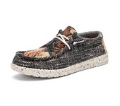 Men Casual Lightweight Non Slip Walking Cloth Espadrilled Cavas Shoes