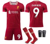 Adult 2324 Real Madrid Home Jersey No. 9 Mbappe 5 Bellingham 7 Vinicius Football Uniform Sports Men's Suit