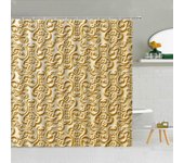 3D Emed Flower Geometry Shower Curtain Vine Leaves Butterfly European Waterproof Bathroom Art Decor Hooks Curtains