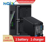 HQIX for Canon LEGRIA HF G26 G30 G40 G50 XA40 XA11 XA15 XA20 XA25 XA30 XA35 XA55 XF400 GX10 Camera BP-828 Dual Battery Charger