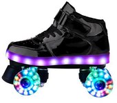 Patines Recargables LED Flash Para Adultos