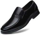 Moda Nuevos Zapatos De Cuero De Los Hombres Zapatos Casuales De Negocios Zapatillas De Deporte Zapatos De Los Hombres Zapatos De Trabajo Negro