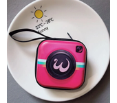 Mini Portable Earphone Bag Coin Purse Headphone USB Cable Case Storage Box Wallet Carrying Pouch Bag Earphone for Airpods Case