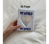 36/128 Pocket Photocard Binder Photo Album Photocard Album Collect Book Binding Machine Card Kpop Picture Albums Биндер Для Карт