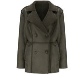 Women's One-Piece Flap Suede Mid-Length t, Autumn & Winter, New
