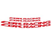 Reflective Wheel Sticker Rim Strips Tape Hub Decal Accessories For Honda HRC CBR650R cbr 600 rr CBR 600 F4 f4i  CBR1000RR 250rVehicle Wraps