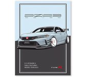 GTR RS Car Generation Supercar Posters Fast and Furious Sport Cars Racer Canvas Painting Motorsport Room Wall Art Decor Picture