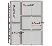 A4 Binder Photocards Holder Kpop Photo Card Page 2/3/4/9/10 Pocket Sleeves PVC Free Photo Album Refills 4x6 10x15 Pocket Sleeves