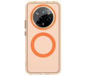 Transparent Candy Colorful Wireless Charging Phone Case for OPPO Realme 14 Pro, 14 Pro+, 13 Pro, 13 Pro+ Magnetic Back Cover