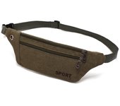Riñonera para hombres y mujeres deportes al aire libre montañismo bolsa de pecho para hombres bolsa de teléfono móvil de lona sitio de construcción trabajo cajero bolsa de mensajero