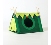 Small Pet Nest Felt Tent Rabbit Nest Hamster House Hamster Cage Large Guinea Pig Cage Guinea Pig Small Animal Bed Accessories