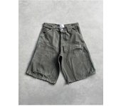 Pantalones cortos de mezclilla rasgados para hombres y mujeres, pantalones hasta la rodilla, lavado Harajuku Vintage, pantalones de baloncesto, pantalones cortos de motorista con agujeros, pantalones de calle, Y2k