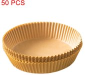 Disposable Air Fryer Paper Liner Oil-proof Water-proof Paper Tray Non-Stick Parchment Baking Mat For Roasting Oven Microwave