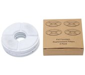 Automatic water source cats with L lighting, 2.4 L, USB, silent drinker for dogs and cats, bowl