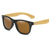 Gafas de sol de madera Retro para hombre, gafas de sol de bambú para mujer, gafas de sol clásicas polarizadas UV400, gafas de sol de conducción Vintage, gafas de pesca UV400