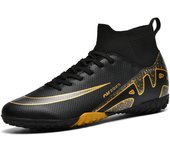 Zapatillas de fútbol de entrenamiento con tacos extendidos, zapatillas deportivas para hombre y niño