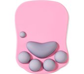 Cat Paw Mouse Pad, Ergonomic Mouse Pad, Mouse Mat with Wrist Support, Silicone Gel Mouse Pad,Kawaii Mouse Pad, for Home/Office/Gaming