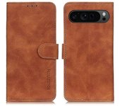 For Google Pixel 9 Pro Case PU Leather Retro Design Wallet Phone Cover