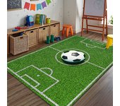Alfombra de juego de campo de fútbol de interior Sala de estar Alfombra de mesa de café Alfombra de noche de dormitorio Alfombra