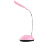 Lámpara de noche de lectura LED que funciona con batería, luz de mesa Flexible, interruptor plegable, luz de estudio para niños, oficina y estudiantes