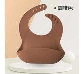 Baby waterproof silicone bib, soft, golden, constellation, gold-plated, cartoon, wearable, cute, nutritious