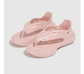 Sandalias deportivas para mujer, chanclas planas de verano, cómodas zapatillas informales sin cordones, chanclas ligeras con plataforma y diseño hueco